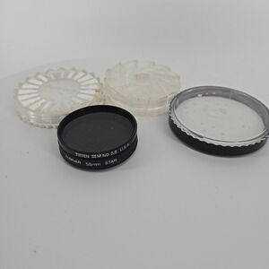 Tiffen 55mm ND 0.6 & Albinar 55mm Star Lens Filter Set - Vintage Camera...